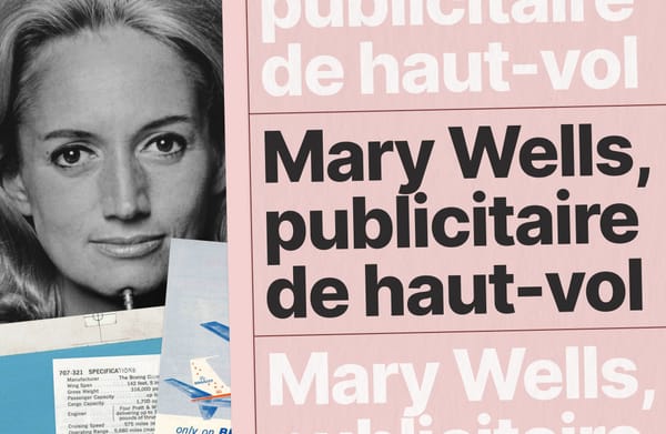 Mary Wells, publicitaire de haut-vol